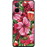 Чохол BoxFace Poco M7 4G 169 mm Tropical Flowers