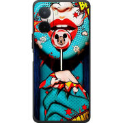 Чохол BoxFace Poco M7 4G 169 mm Girl Pop Art