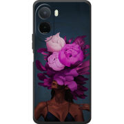 Чохол BoxFace Poco M7 4G 169 mm Exquisite Purple Flowers