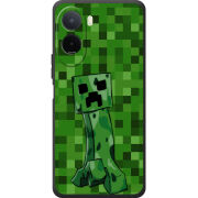Чохол BoxFace Poco M7 4G 169 mm Minecraft Creeper