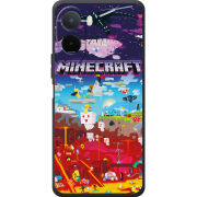 Чохол BoxFace Poco M7 4G 169 mm Minecraft World Beyond