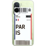 Чохол зі стразами Poco M7 4G 169 mm Ticket Paris