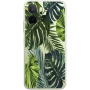 Чохол зі стразами Poco M7 4G 169 mm Palm Tree