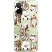 Чохол зі стразами Poco M7 4G 169 mm Cotton and Rabbits
