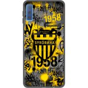 Черный чехол Uprint Samsung A750 Galaxy A7 2018 