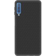 Черный чехол Uprint Samsung A750 Galaxy A7 2018 Black Barrels