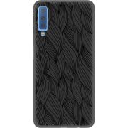 Черный чехол Uprint Samsung A750 Galaxy A7 2018 