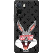 Чорний чохол BoxFace Poco M7 4G 169 mm looney bunny