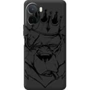 Чорний чохол BoxFace Poco M7 4G 169 mm Bear King