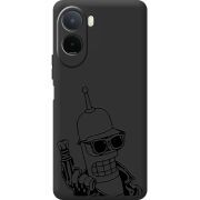 Чорний чохол BoxFace Poco M7 4G 169 mm 