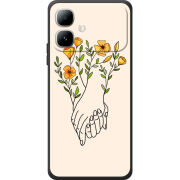 Чохол BoxFace Infinix Smart 20 Flower Hands