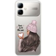 Прозорий чохол BoxFace Infinix Smart 20 love is in the air