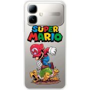 Прозорий чохол BoxFace Infinix Smart 20 Super Mario