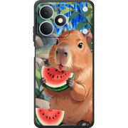 Чохол BoxFace Realme Note 80 Капібара з кавуном