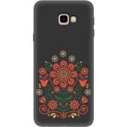 Черный чехол Uprint Samsung J415 Galaxy J4 Plus 2018 Ukrainian Ornament