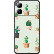 Чохол BoxFace Infinix Note Edge L-green Cacti