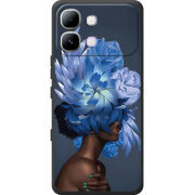 Чохол BoxFace Infinix Note Edge Exquisite Blue Flowers