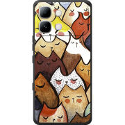 Чохол BoxFace Infinix Note Edge Sleepy Cats