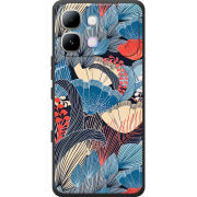 Чохол BoxFace Infinix Note Edge Blue Herb