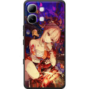 Чохол BoxFace Infinix Note Edge Genshin Ёимия с огоньком