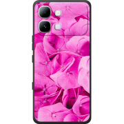 Чохол BoxFace Infinix Note Edge Pink Flowers