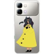 Прозорий чохол BoxFace Note Edge Just a Girl