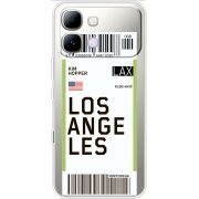 Прозорий чохол BoxFace Note Edge Ticket Los Angeles