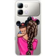Прозорий чохол BoxFace Note Edge Mouse Mommy