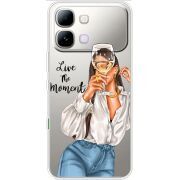 Прозорий чохол BoxFace Note Edge Live The Moment
