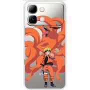 Прозорий чохол BoxFace Note Edge Naruto and Kurama