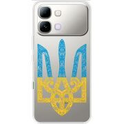 Прозорий чохол BoxFace Note Edge Gold Trident