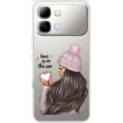 Прозорий чохол BoxFace Note Edge love is in the air