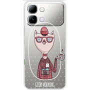 Прозорий чохол BoxFace Note Edge Good Morning