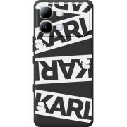 Чорний чохол BoxFace Infinix Note Edge White Karl