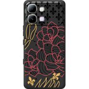 Чорний чохол BoxFace Infinix Note Edge FranceFlowers