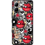 Чорний чохол BoxFace Infinix Note Edge Rock Graffiti