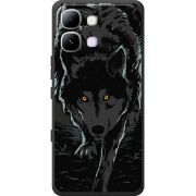 Чорний чохол BoxFace Infinix Note Edge Wolf