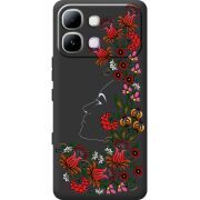 Чорний чохол BoxFace Infinix Note Edge 3D Ukrainian Muse
