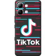 Чорний чохол BoxFace Infinix Note Edge Tik Tok