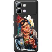 Чорний чохол BoxFace Infinix Note Edge Tanker Girl