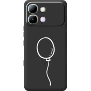 Чорний чохол BoxFace Infinix Note Edge Balloon