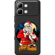Чорний чохол BoxFace Infinix Note Edge Cool Santa