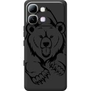 Чорний чохол BoxFace Infinix Note Edge Grizzly Bear
