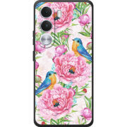 Чохол BoxFace Realme C100i Birds and Flowers
