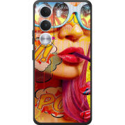 Чохол BoxFace Realme C100i Yellow Girl Pop Art