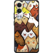 Чохол BoxFace Realme C100i Sleepy Cats