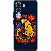 Чохол BoxFace Realme C100i Petrykivka Leopard