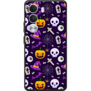Чохол BoxFace Realme C100i Halloween Purple Mood