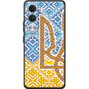 Чохол BoxFace Realme C100i Тризуб Вишивка