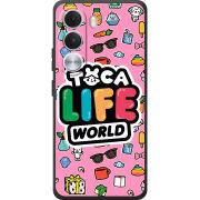Чохол BoxFace Realme C100i Toca Boca Life World